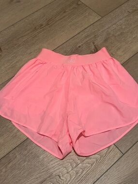 ALO Yoga Coral Pink Athletic Shorts